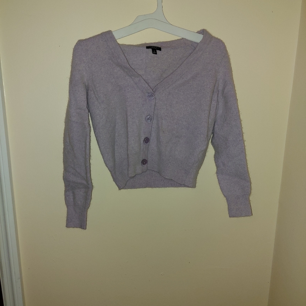 Lilac sweater Talbots
